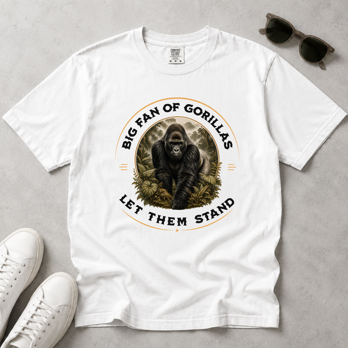 Born to Stand Tall – Mountain Gorilla T-Shirt | Outdoors Edition