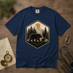 Vintage Bear – National Park Badge T-Shirt | Explorer Edition