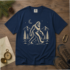 Moonlight Bigfoot – Night Hike T-Shirt | Outdoors Edition
