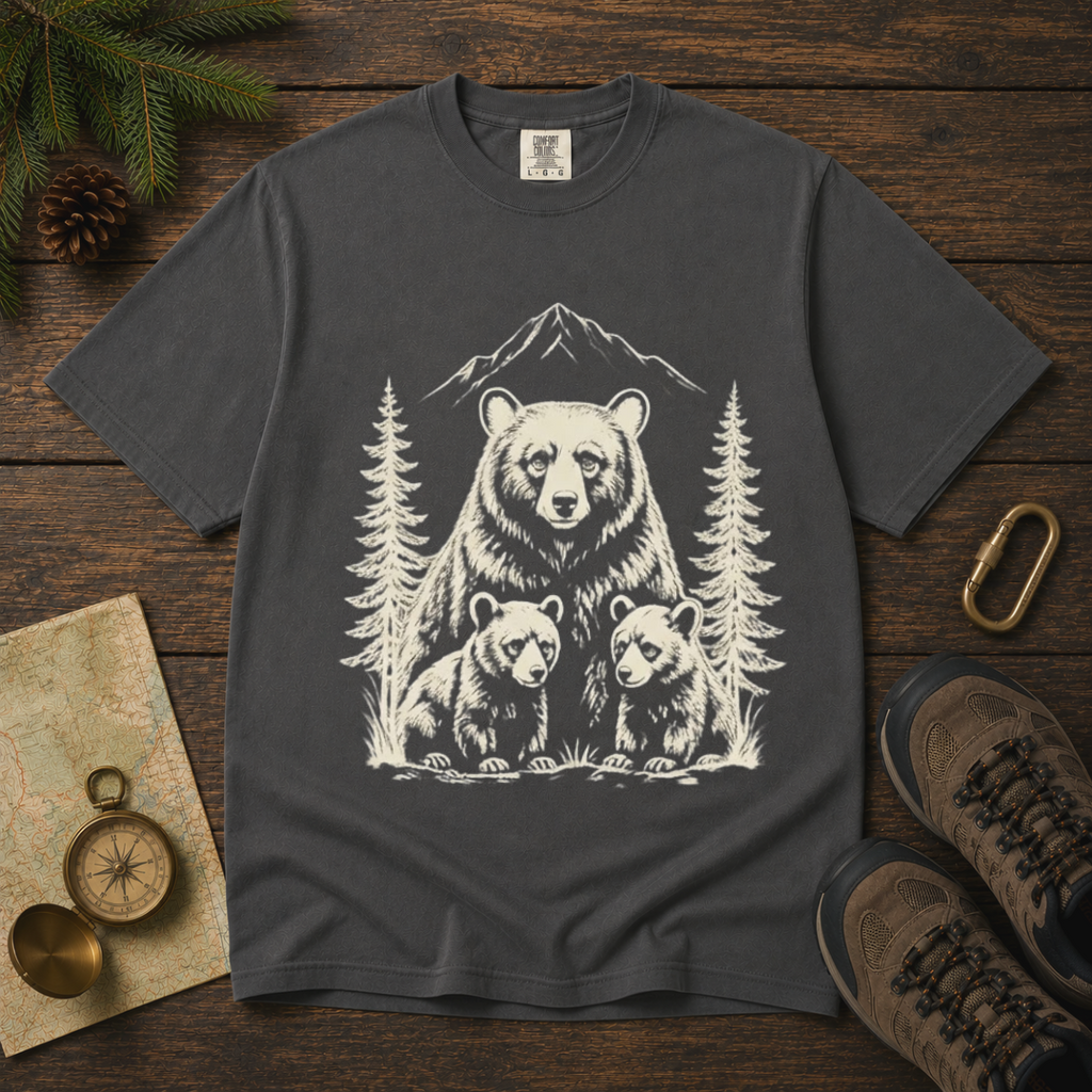 The Wild Is Better Together – Bear Family T-Shirt | Explorer Edition