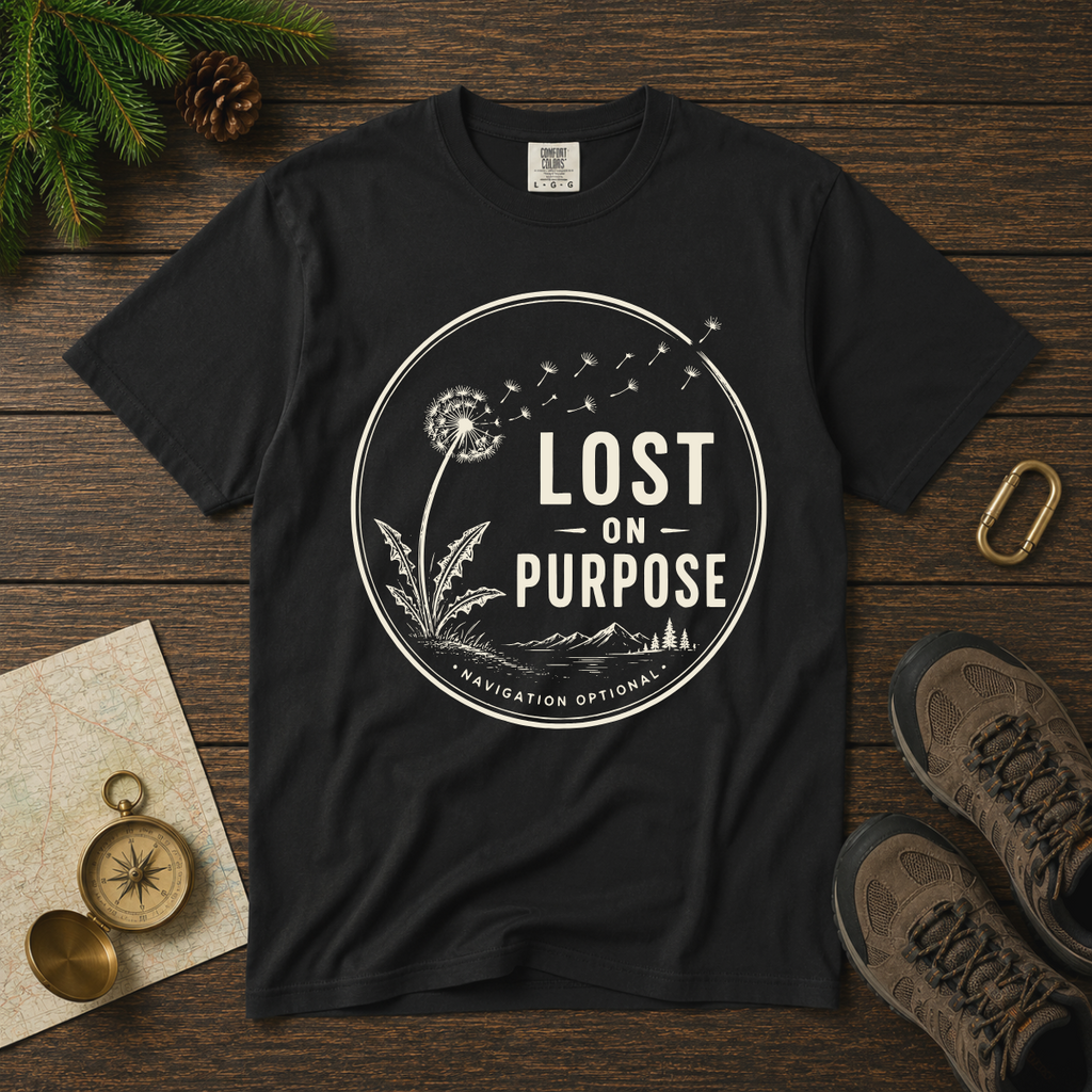 Lost On Purpose – Wanderlust T-Shirt | Explorer Edition