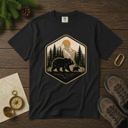 Vintage Bear – National Park Badge T-Shirt | Explorer Edition