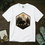 Vintage Bear – National Park Badge T-Shirt | Explorer Edition