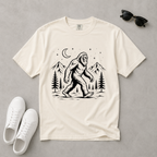 Moonlight Bigfoot – Night Hike T-Shirt | Outdoors Edition