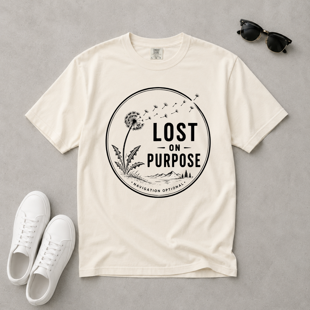 Lost On Purpose – Wanderlust T-Shirt | Explorer Edition