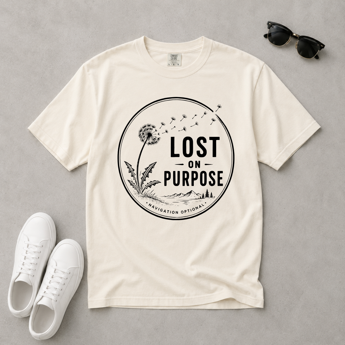Lost On Purpose – Wanderlust T-Shirt | Explorer Edition