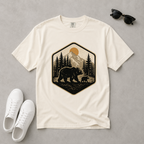 Vintage Bear – National Park Badge T-Shirt | Explorer Edition