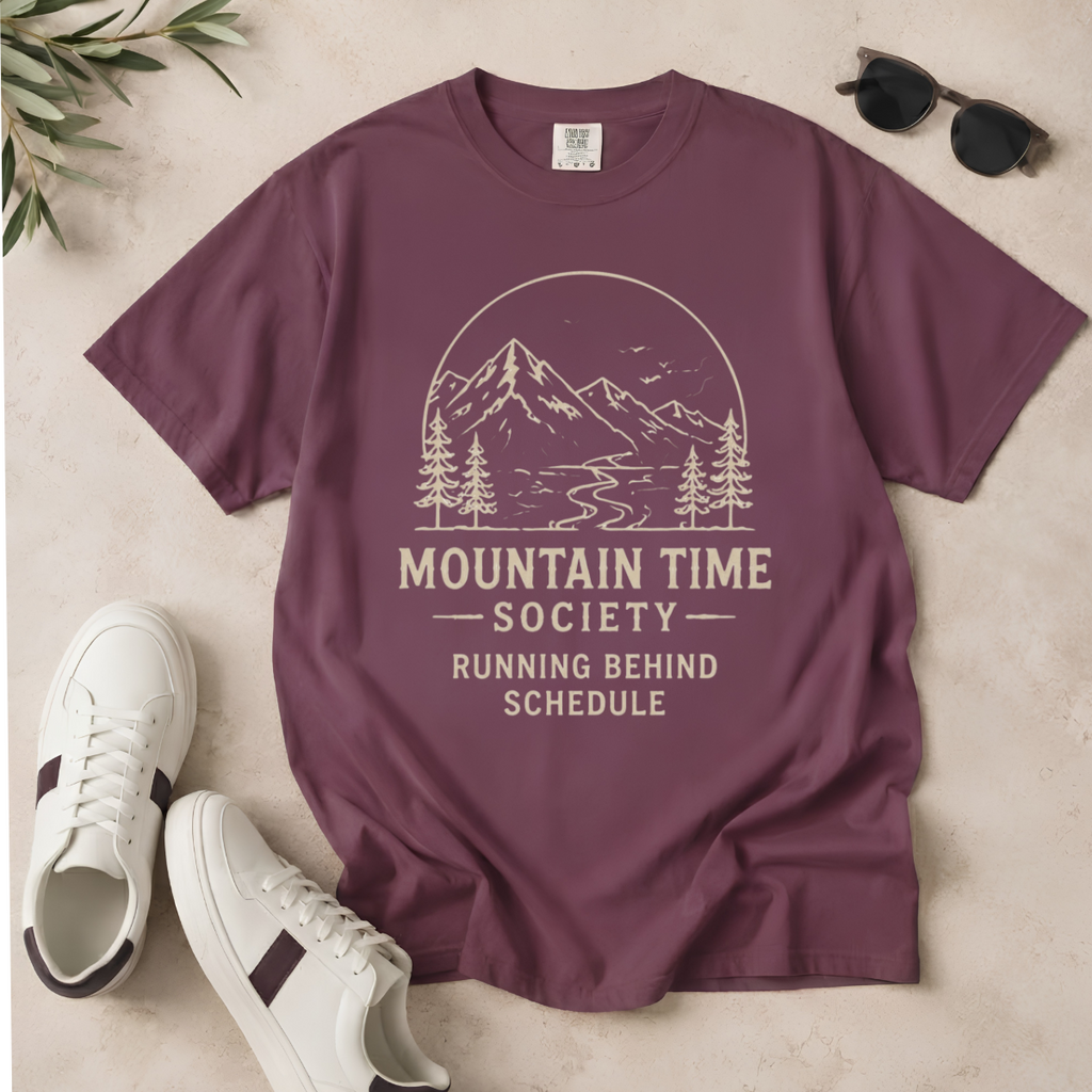 Mountain Time Society – Hiking T-Shirt | Outdoors Edition