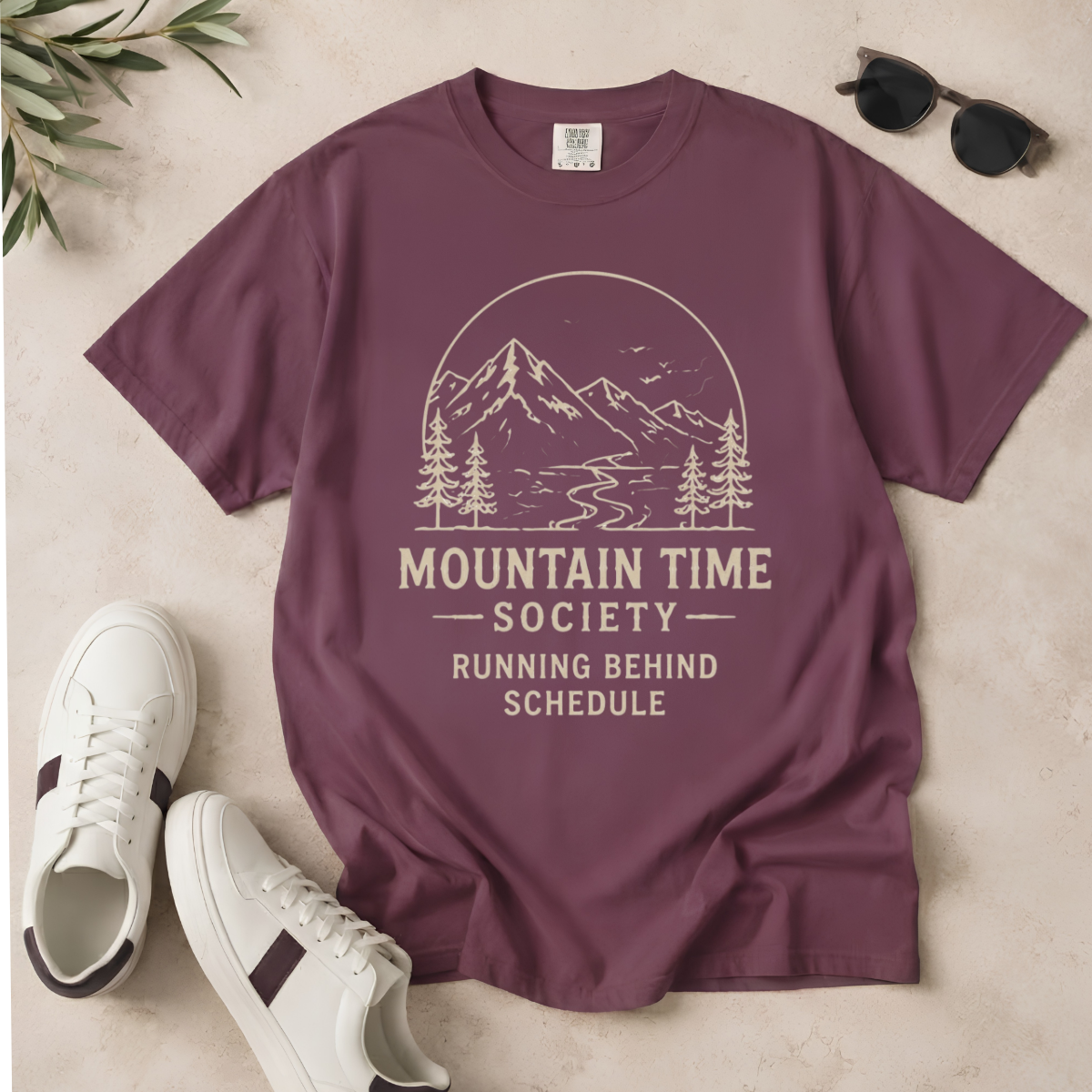 Mountain Time Society – Hiking T-Shirt | Outdoors Edition