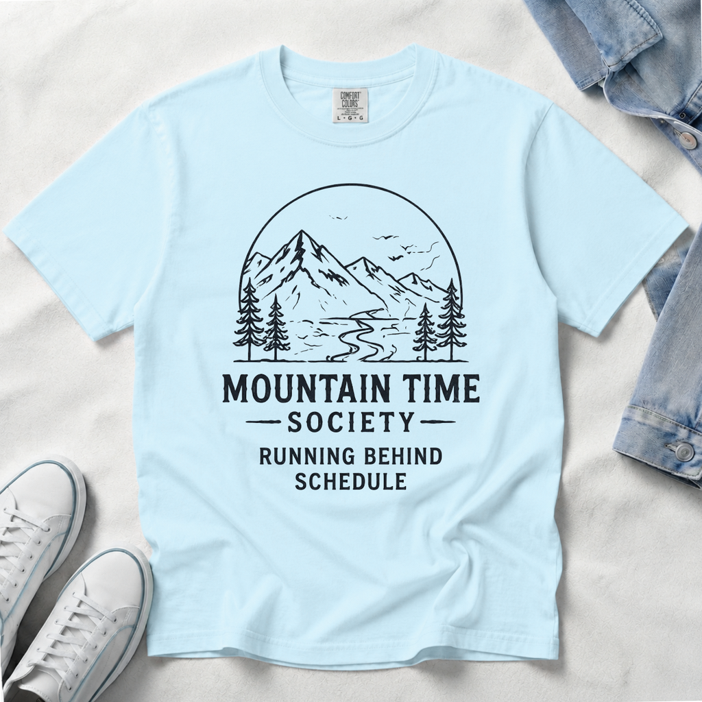 Mountain Time Society – Hiking T-Shirt | Outdoors Edition