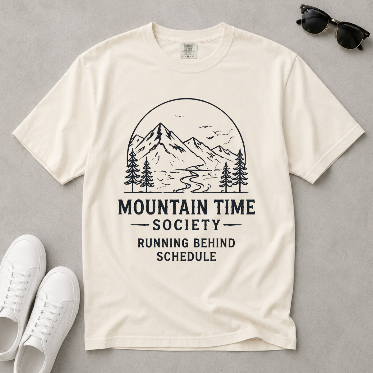 Mountain Time Society – Hiking T-Shirt | Outdoors Edition