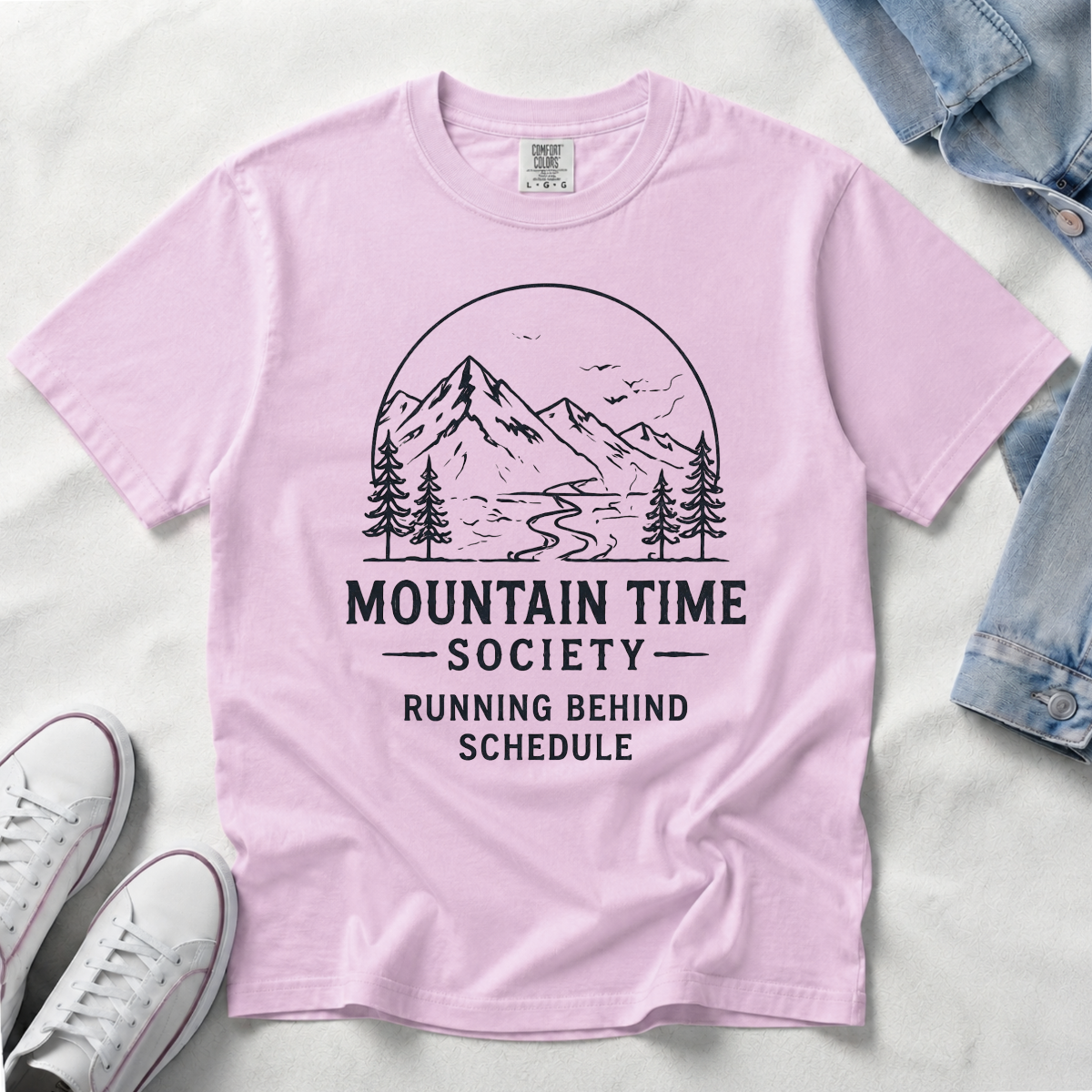 Mountain Time Society – Hiking T-Shirt | Outdoors Edition
