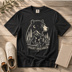 Night Dreamer – Moonlit Bear T-Shirt | Outdoors Edition