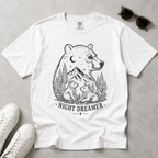 Night Dreamer – Moonlit Bear T-Shirt | Outdoors Edition