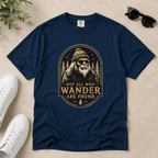 Not All Who Wander Are Found – Funny Bigfoot T-Shirt | Outdoors Edition