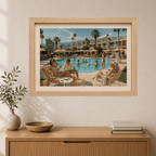Check In, Dress Down – Palm Springs Poolside Jigsaw Puzzle