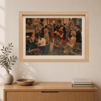 Christmas Cocktail Party – Vintage Holiday Glamour Art Puzzle
