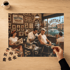 Good Girls Have Tattoos Too – Vintage Tattoo Parlour Art Puzzle