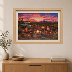 We'll Behave Tomorrow – Retro Desert Camping Road Trip Art Puzzle