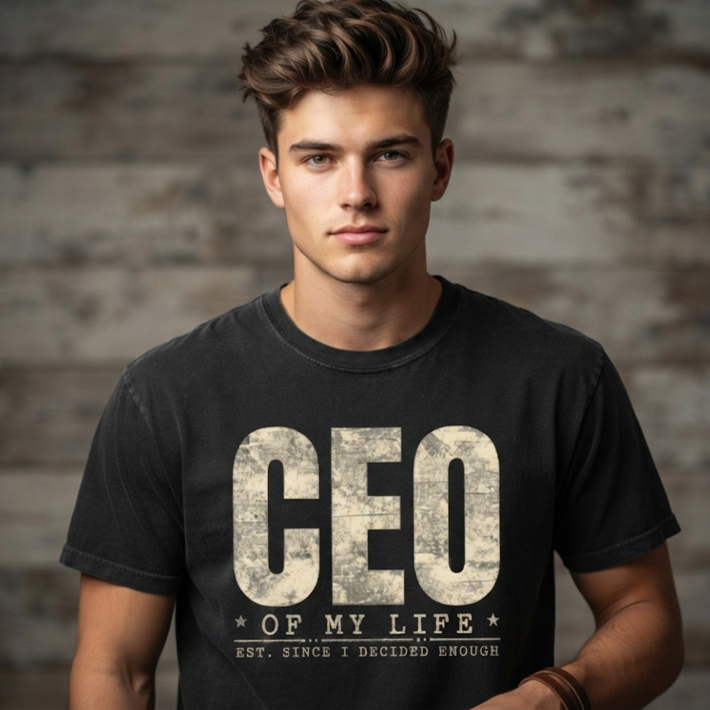 CEO of My Life – Entrepreneur & Girl Boss T-Shirt | Explorer Edition