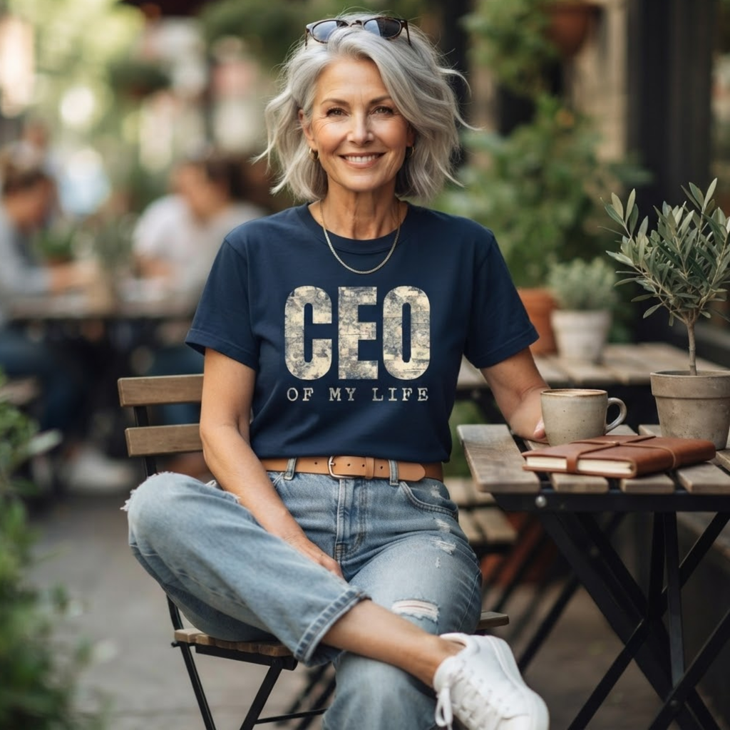 CEO of My Life – Minimalist Entrepreneur T-Shirt | Explorer Edition