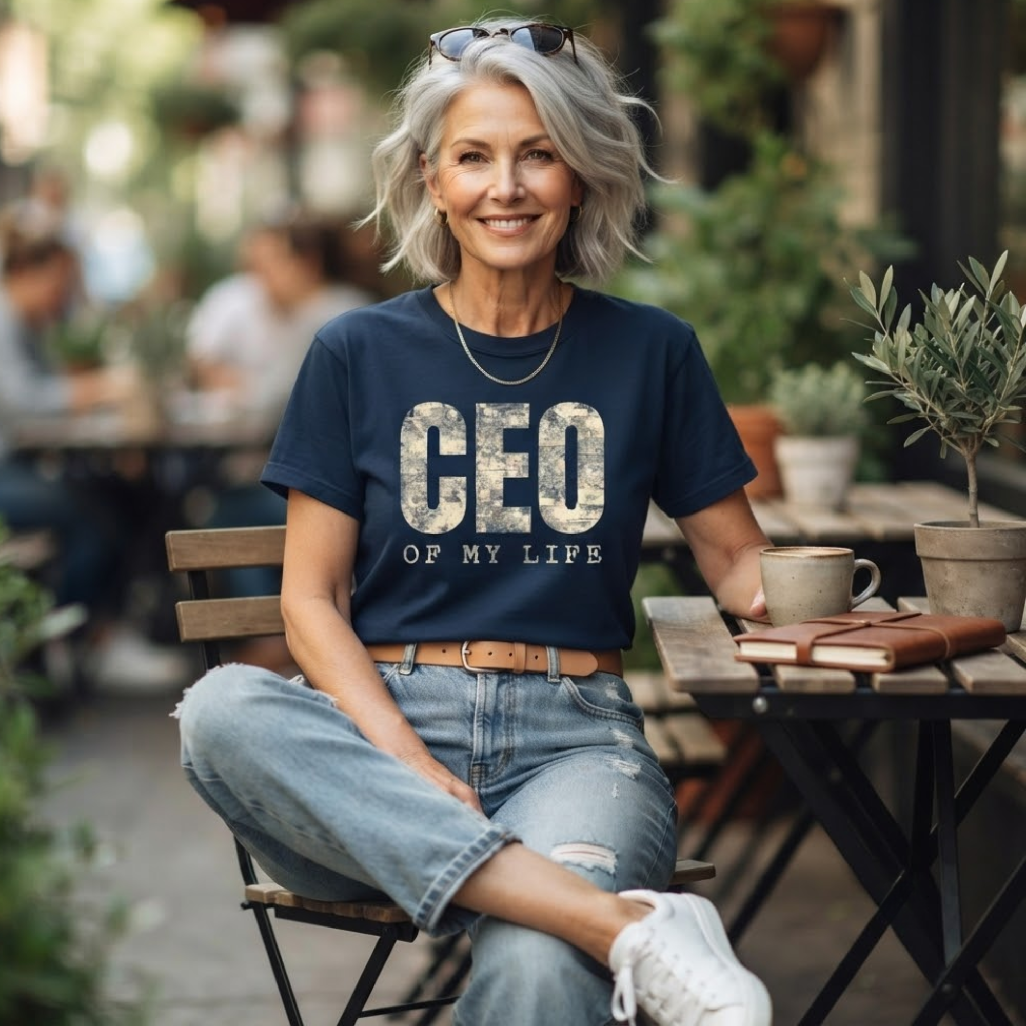 CEO of My Life – Minimalist Entrepreneur T-Shirt | Explorer Edition