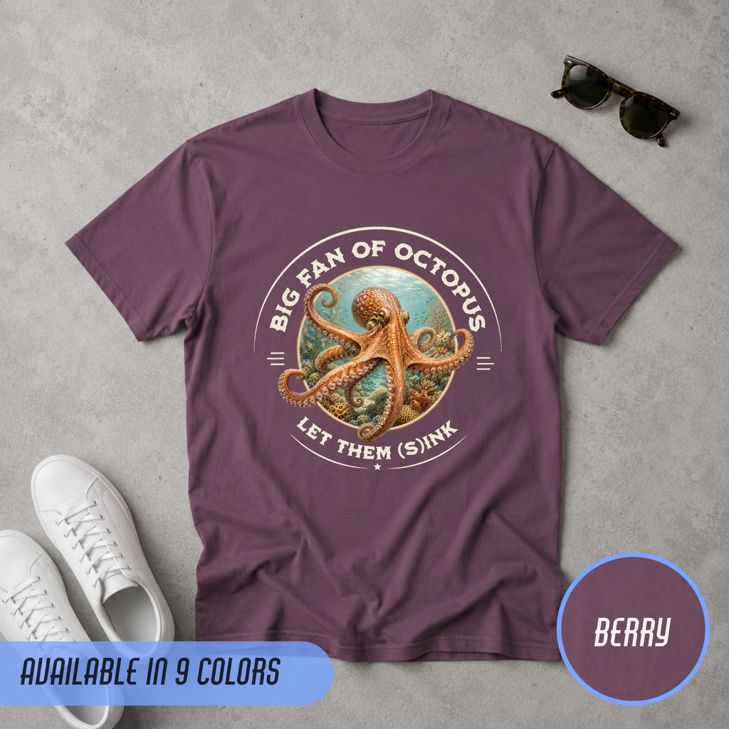 Let Them (S)Ink – Octopus T-Shirt | Explorer Edition