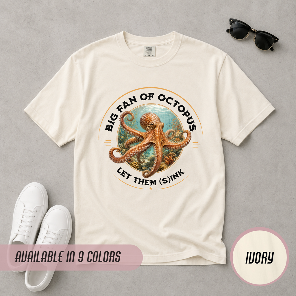 Let Them (S)Ink – Octopus T-Shirt | Explorer Edition