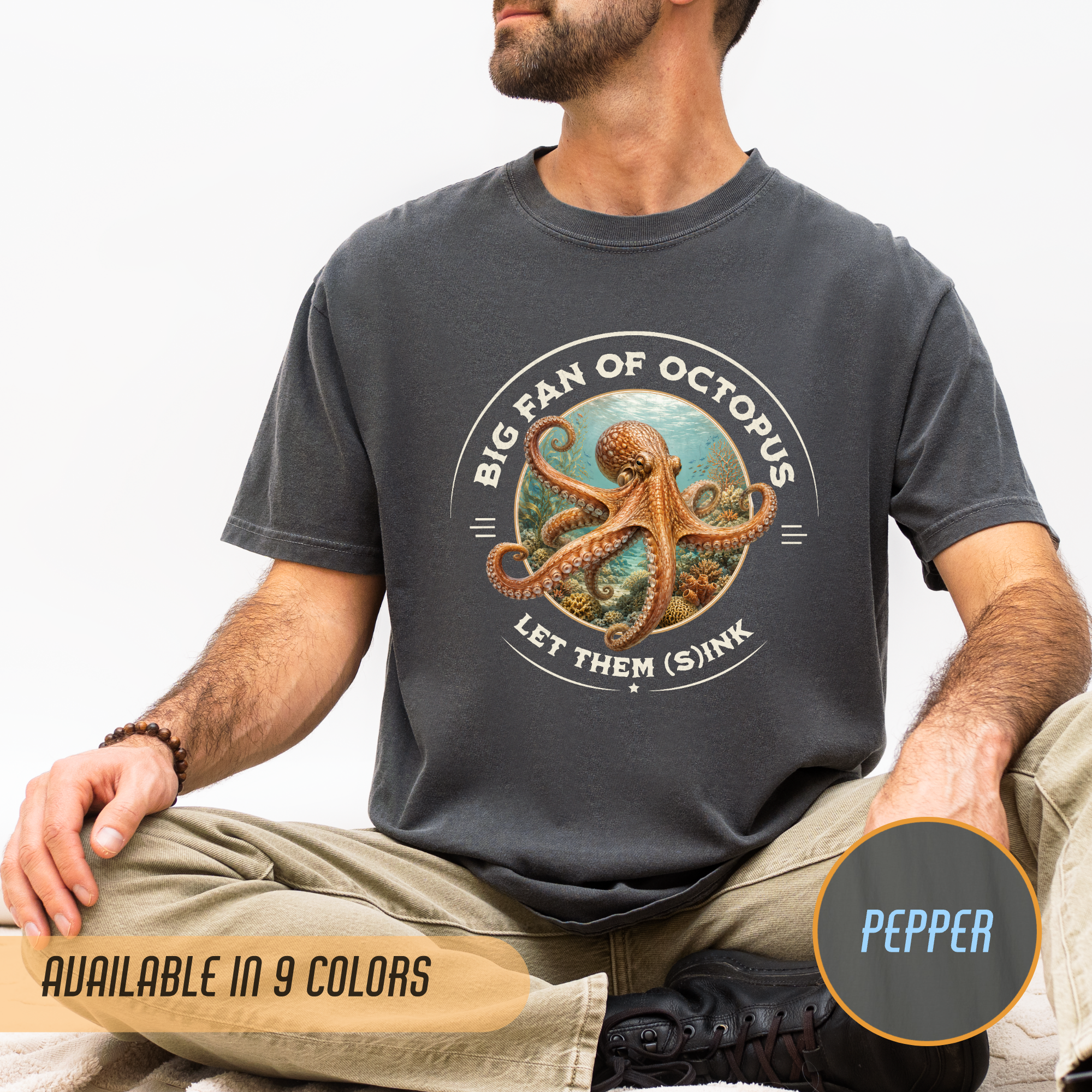 Let Them (S)Ink – Octopus T-Shirt | Explorer Edition