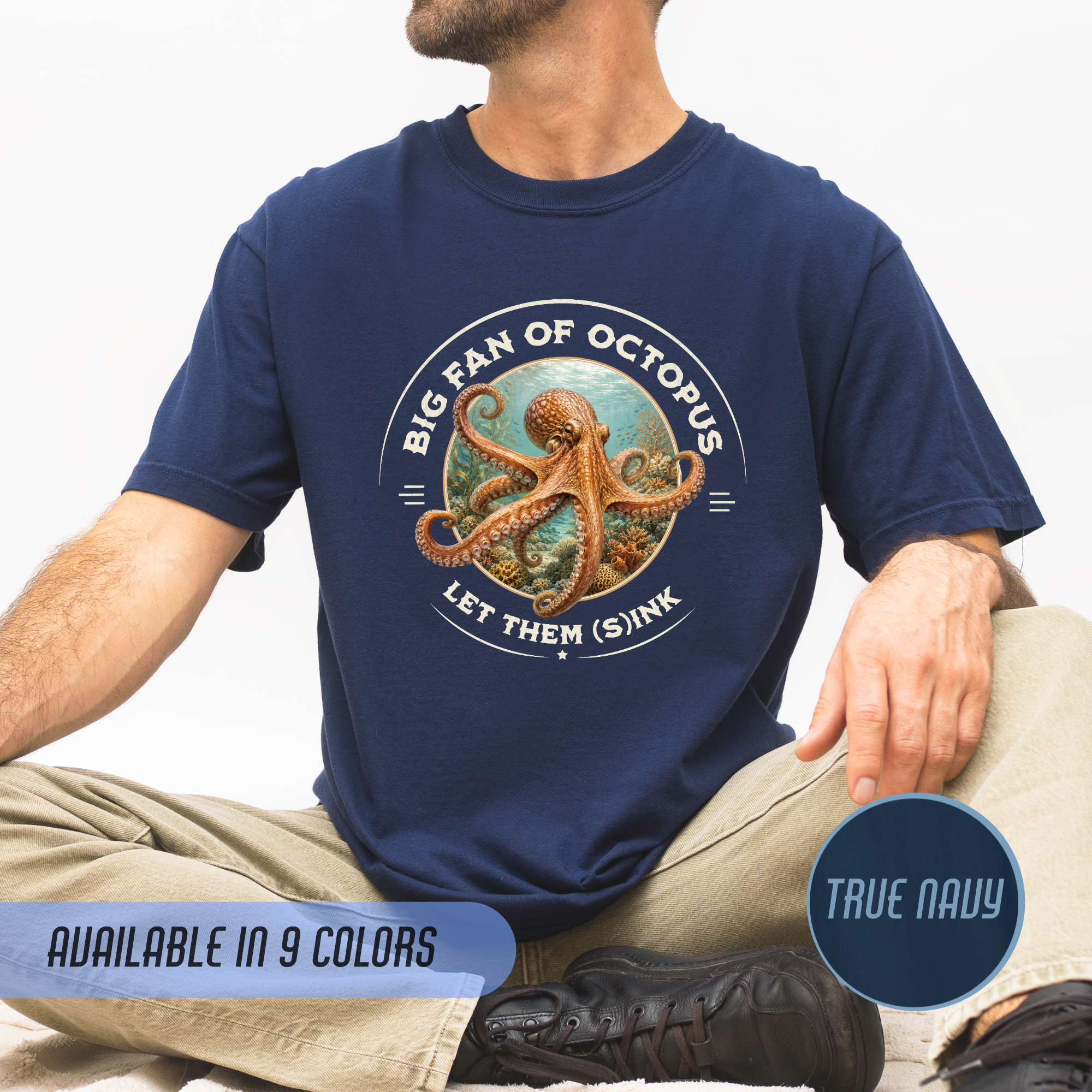 Let Them (S)Ink – Octopus T-Shirt | Explorer Edition