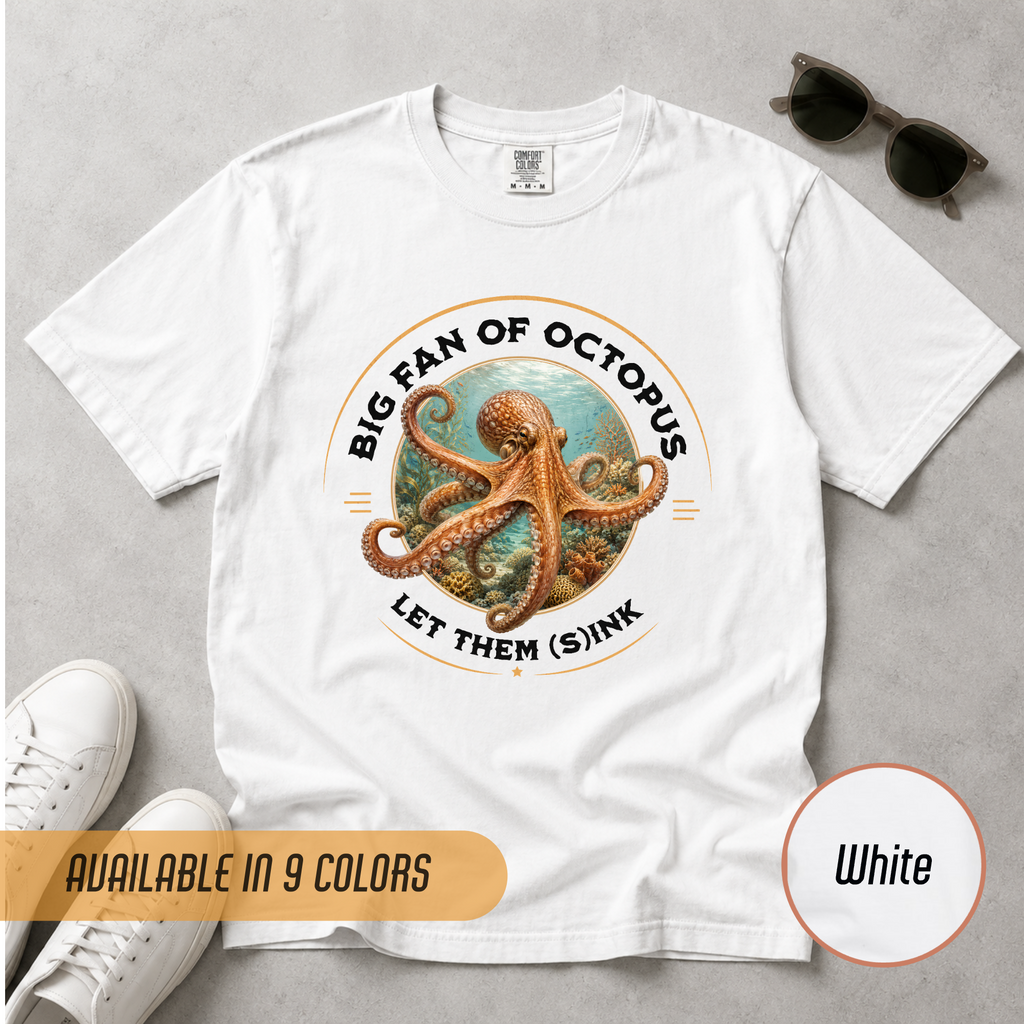 Let Them (S)Ink – Octopus T-Shirt | Explorer Edition