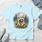 Raccoon Nature – Woodland Animal T-Shirt | Outdoors Edition
