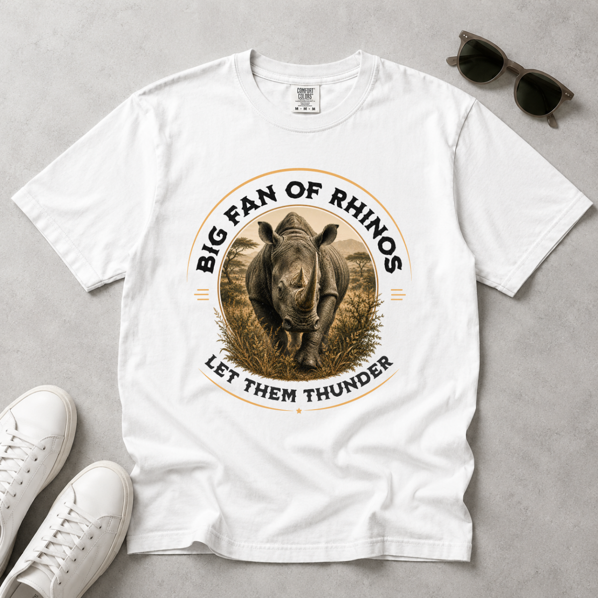 Last of Its Kind – Black Rhino T-Shirt | Explorer Edition