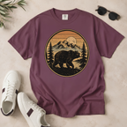 Rustic Bear – Cabin Life Mountain T-Shirt | Outdoors Edition