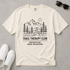 Trail Therapy Club – Minimal Mountain T-Shirt | Outdoors Edition