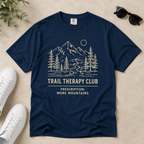 Trail Therapy Club – Minimal Mountain T-Shirt | Outdoors Edition