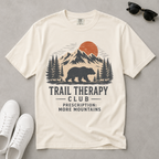 Trail Therapy Club – Bear Hiking T-Shirt | Outdoors Edition