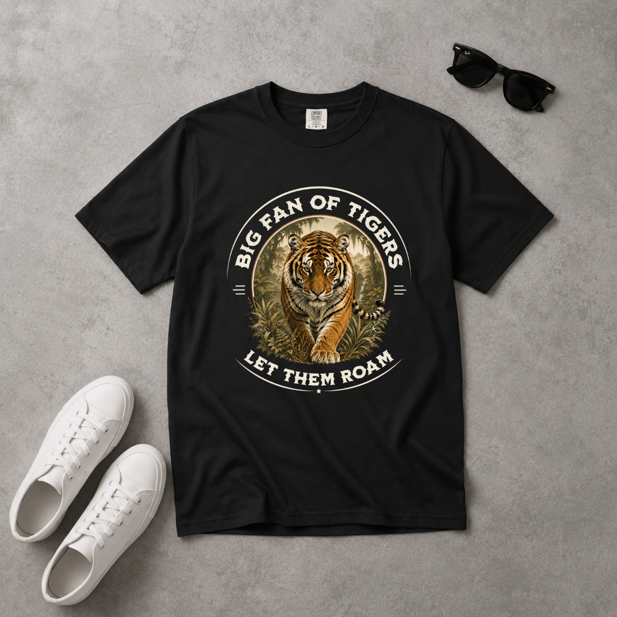Wild at Heart – Sumatran Tiger T-Shirt | Explorer Edition