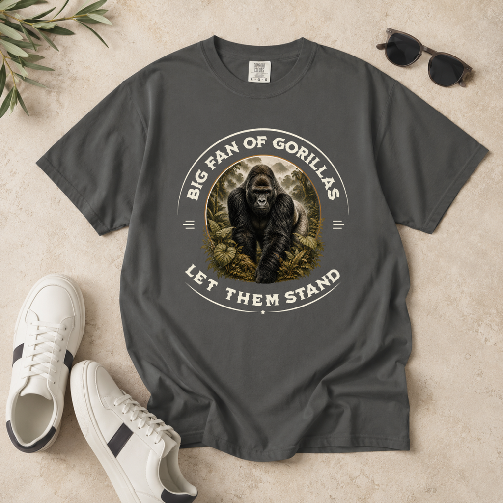 Born to Stand Tall – Mountain Gorilla T-Shirt | Explorer Edition