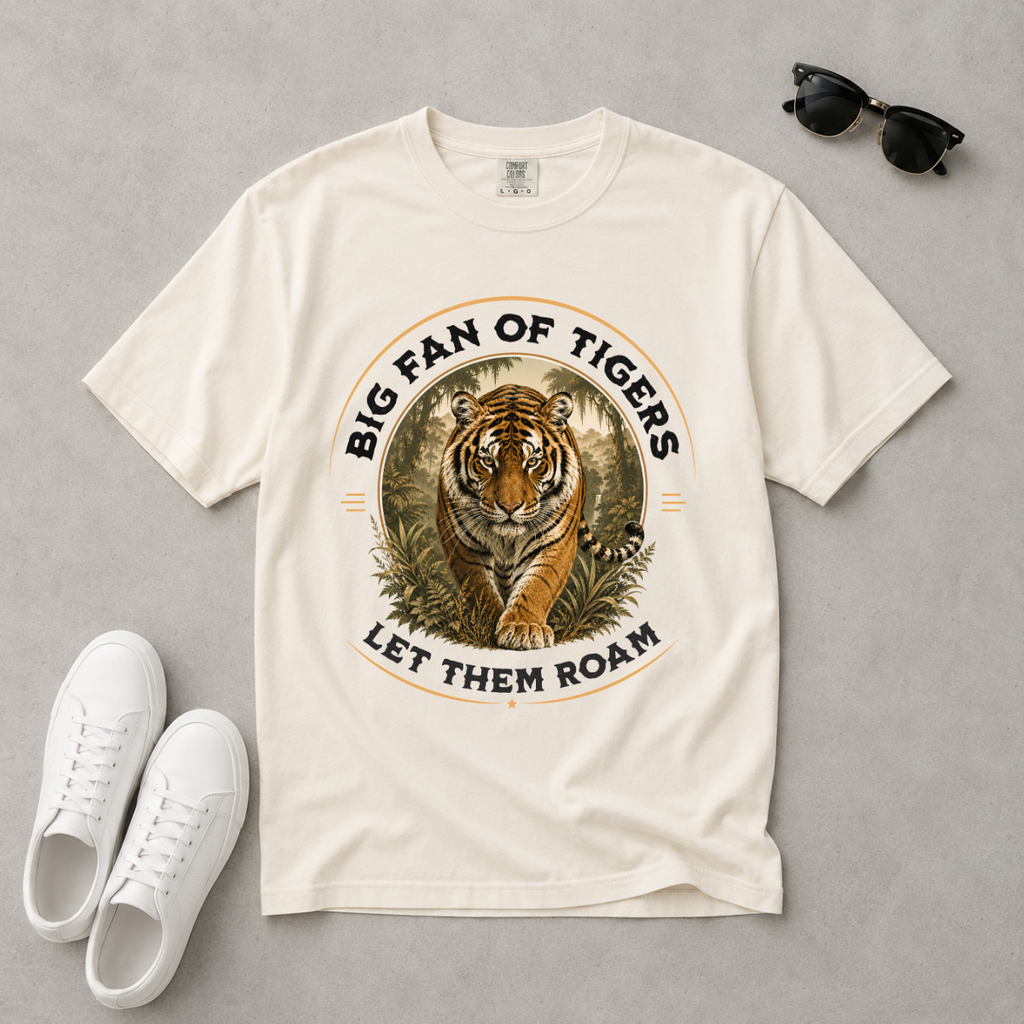 Wild at Heart – Sumatran Tiger T-Shirt | Explorer Edition