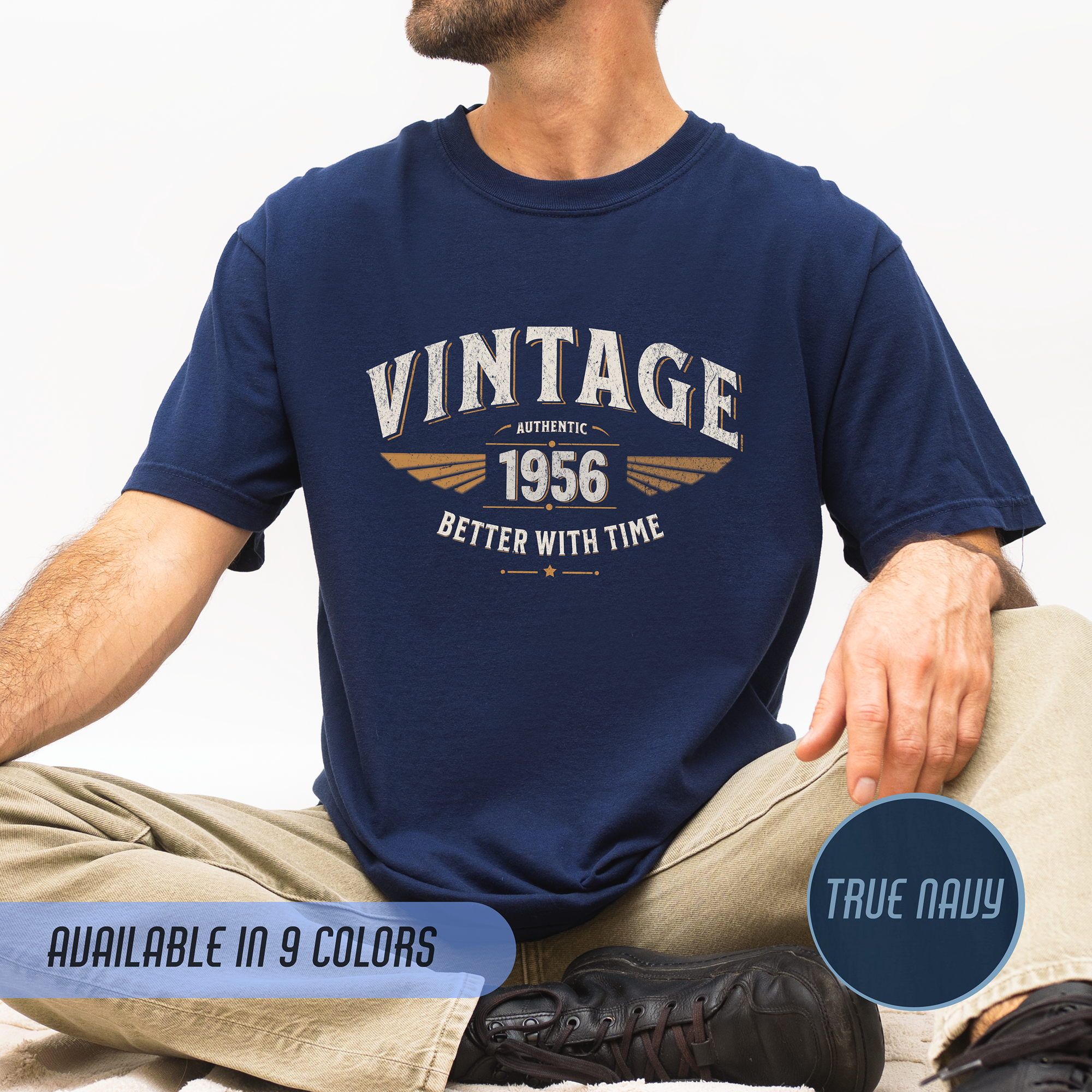 Better With Time 1956 T-Shirt – 70th Birthday Gift