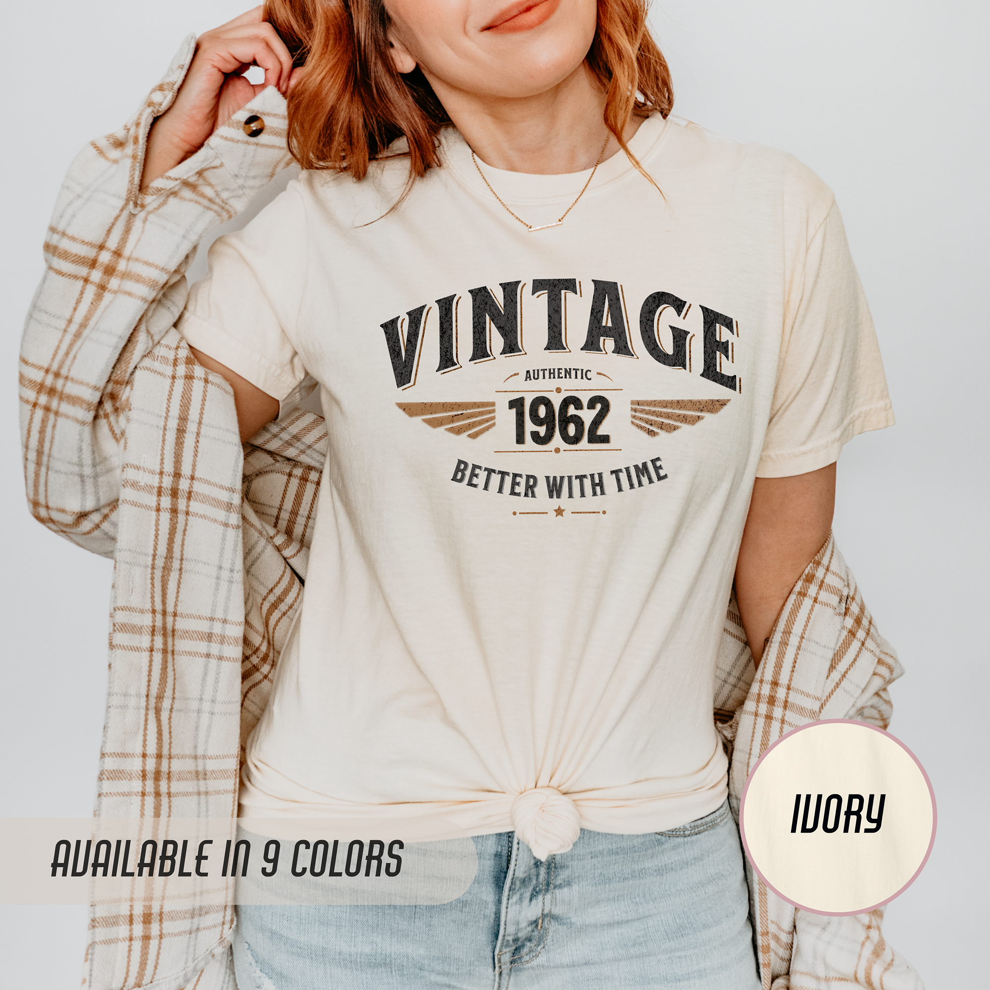 Better With Time 1962 T-Shirt – 64th Birthday Gift