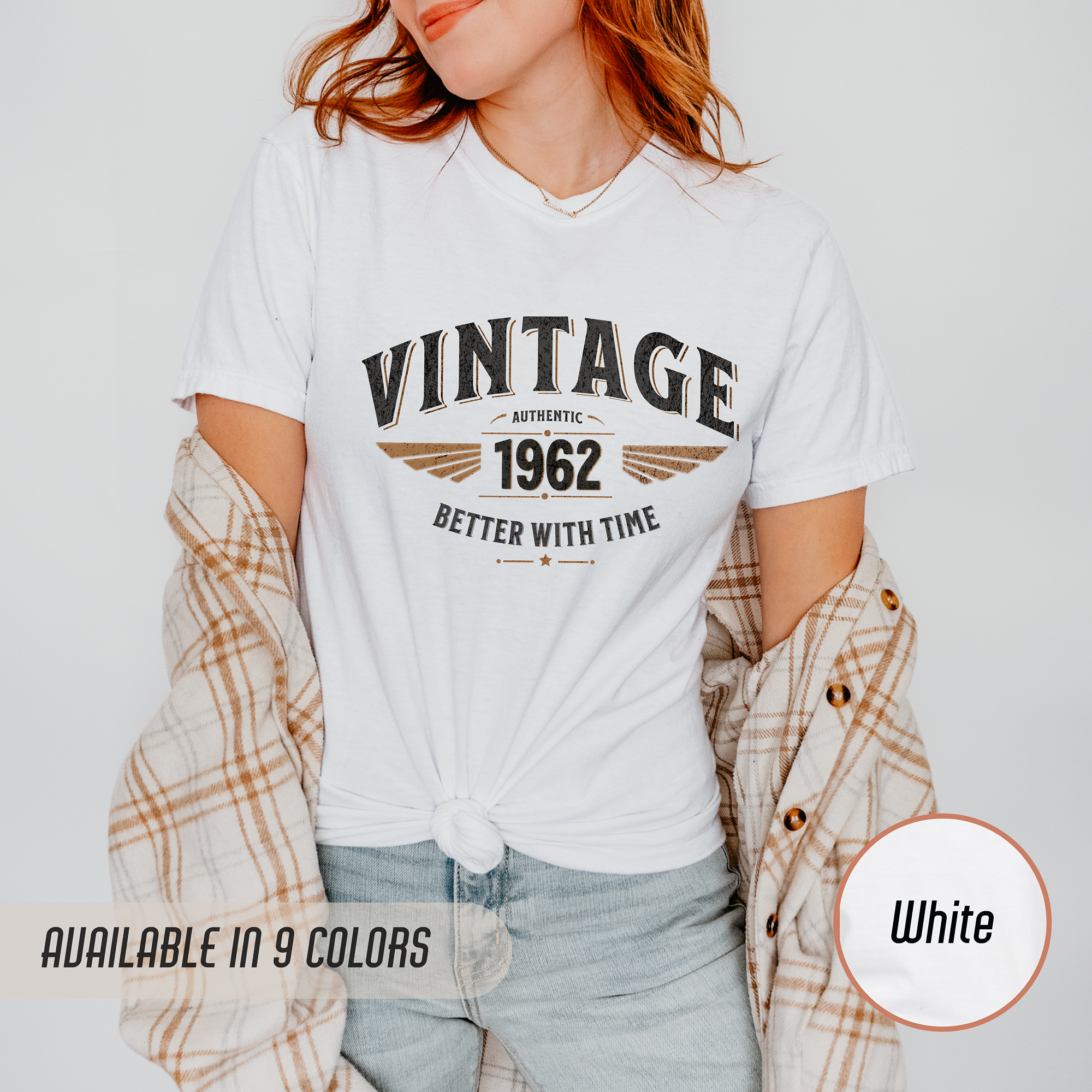 Better With Time 1962 T-Shirt – 64th Birthday Gift