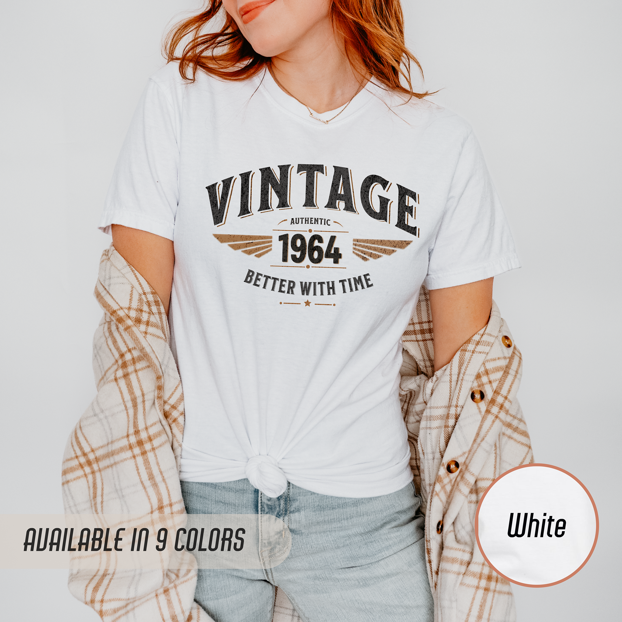 Better With Time 1964 T-Shirt – 62nd Birthday Gift