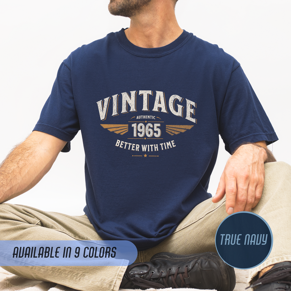 Better With Time 1965 T-Shirt – 61st Birthday Gift