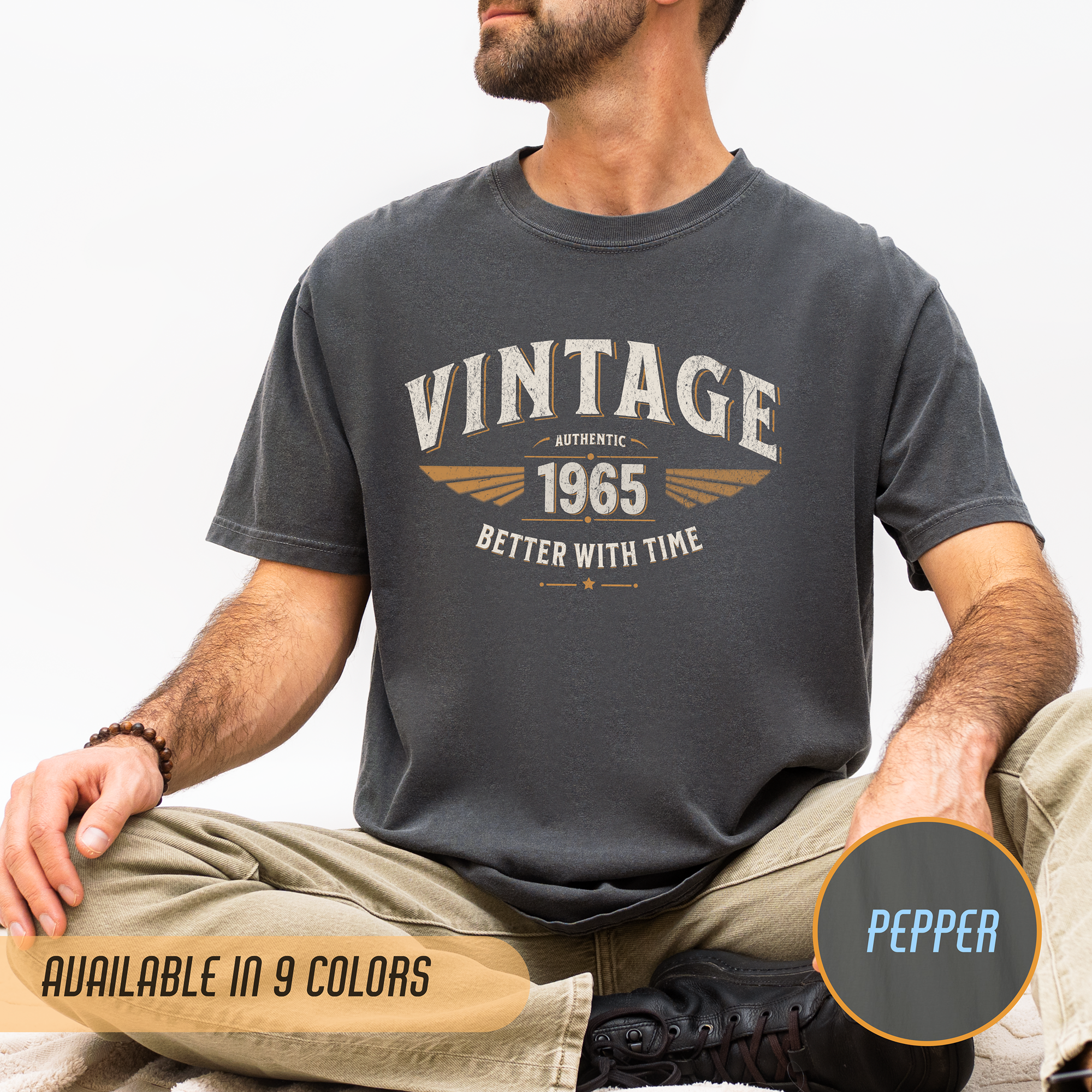 Better With Time 1965 T-Shirt – 61st Birthday Gift