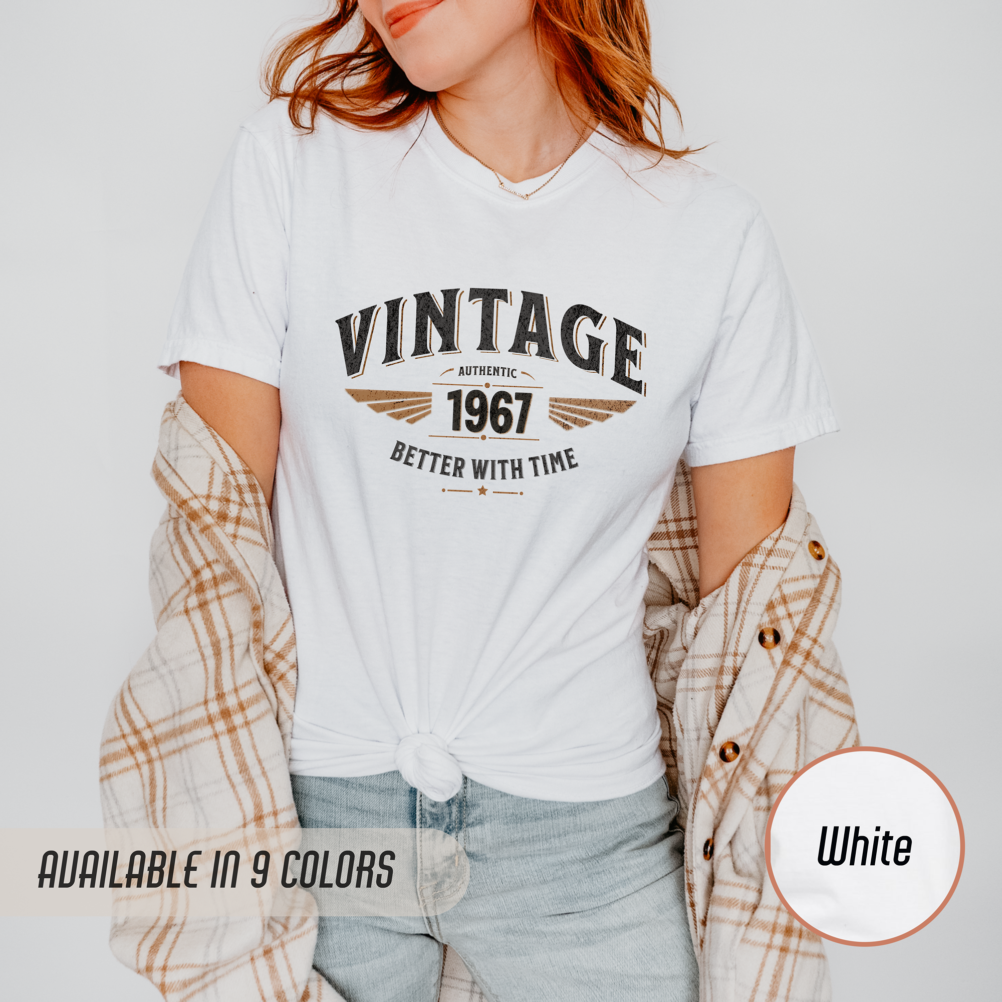 Better With Time 1967 T-Shirt – 59th Birthday Gift