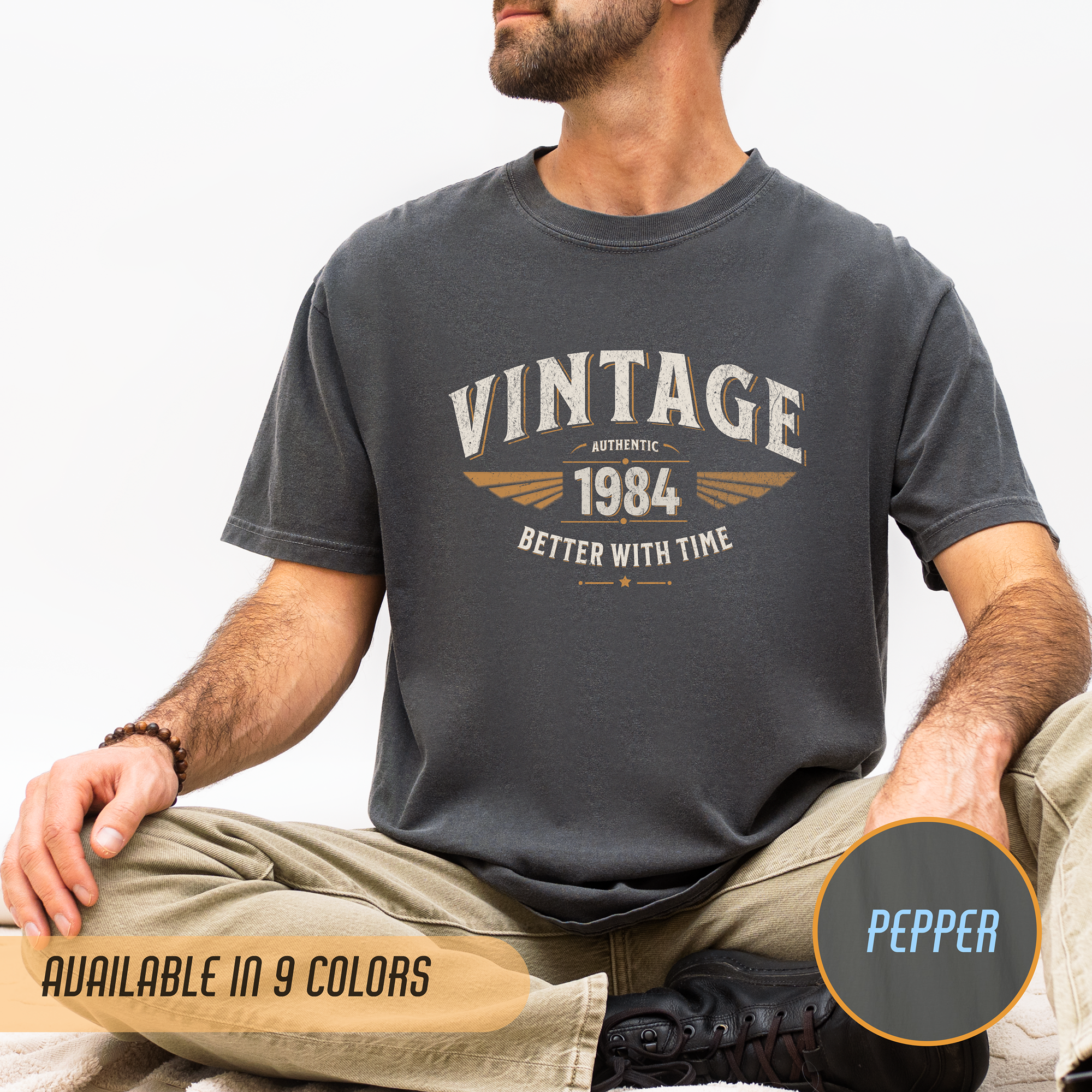Better With Time 1984 T-Shirt – 42nd Birthday Gift