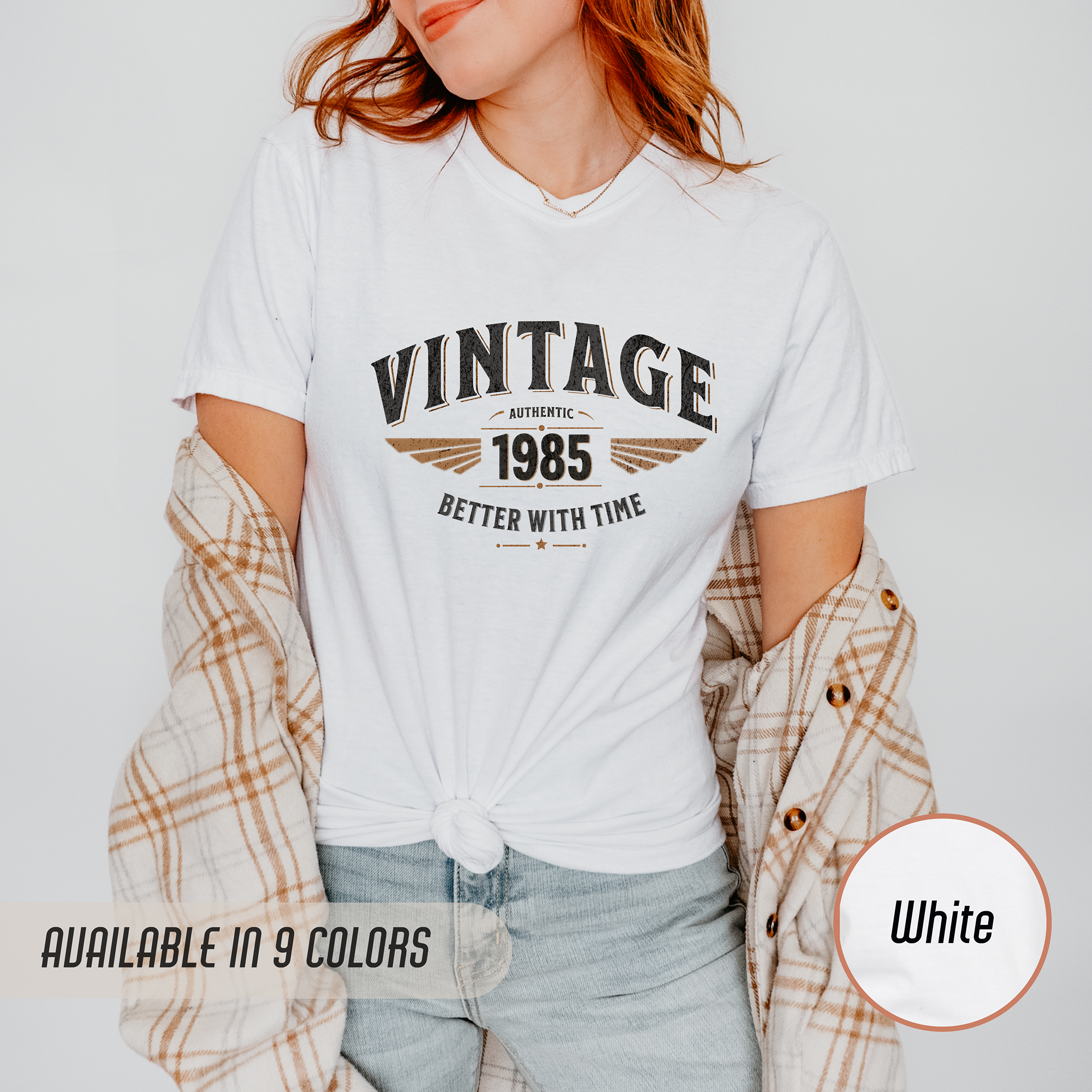 Better With Time 1985 T-Shirt – 41st Birthday Gift