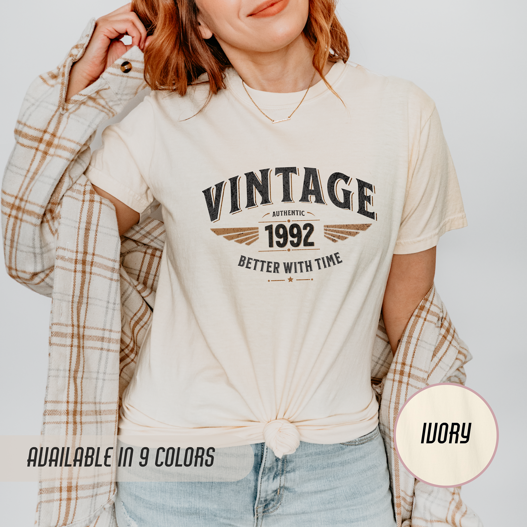 Better With Time 1992 T-Shirt – 34th Birthday Gift